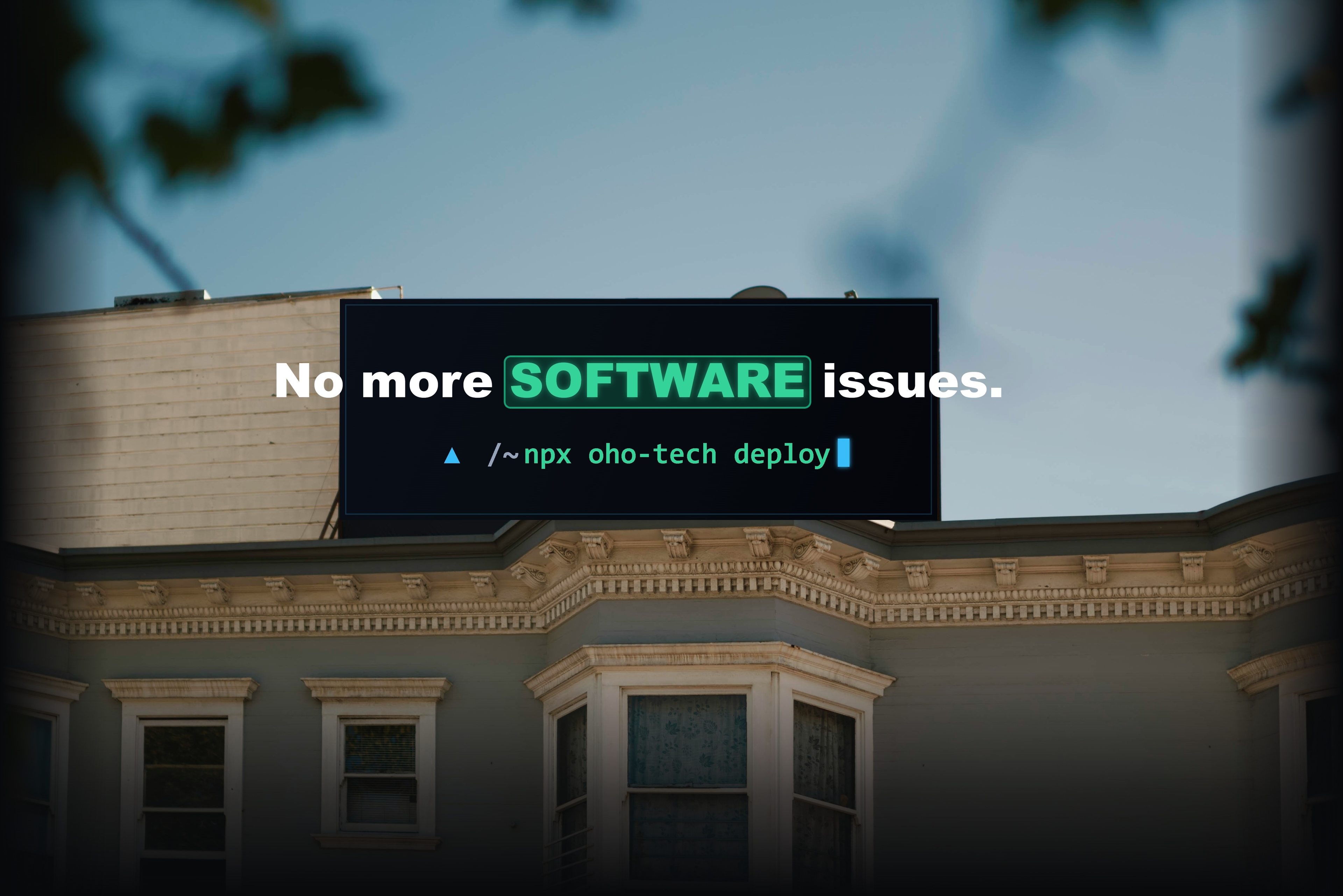 OHO TECH Turnkey Software Ecosystem