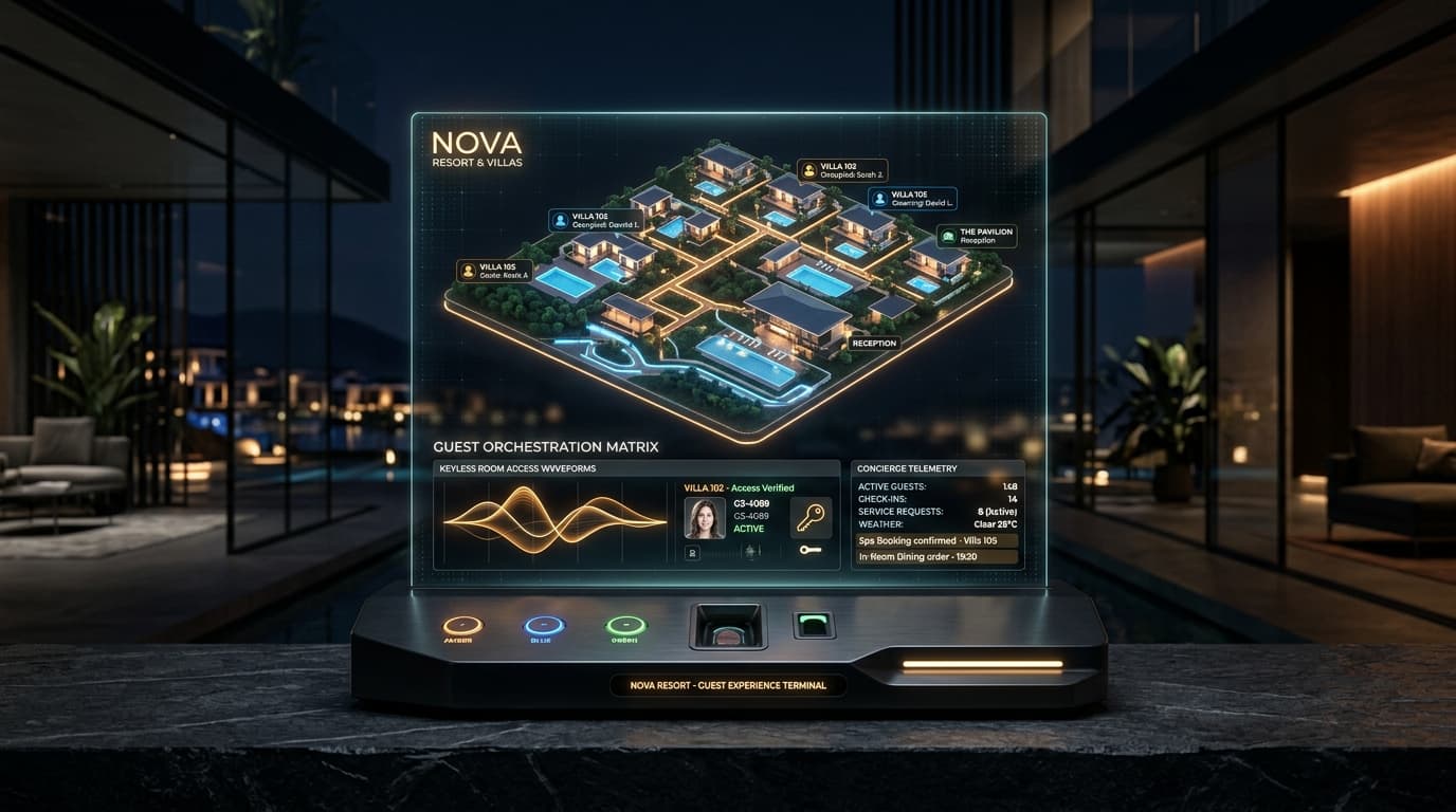 Hotel ERP, Kitchen Display & Multi-Channel Booking System